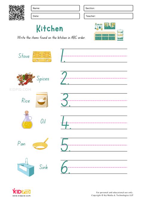 Alphabetical Order 1st Grade Writing Worksheets For Grade 1 Winter