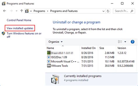4 Ways To Uninstall Updates In Windows 10 Password Recovery
