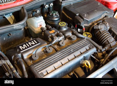 Engine Compartment Mini Cooper High Resolution Stock Photography And
