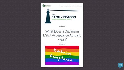 Why Is There A “decline In Lgbt Acceptance” Answers In Genesis