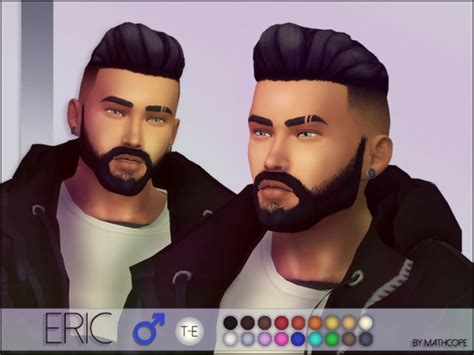 Eric Hair By Mathcope At Sims 4 Studio Sims 4 Updates