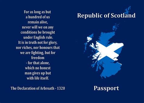 Republic Of Scotland Passport Holders Saltire Merch Reviews On Judgeme