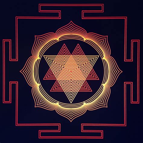 The Durga Yantra Is An Ancient Design Used In Tantric Practice As A Tool Fixing The Mind In