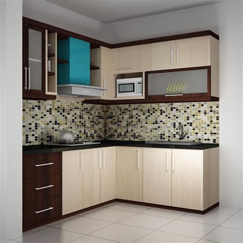 Untuk dapur kecil sebaiknya pilih kitchen set dengan model l. Yang Harus Ada Pada Desain Kitchen Set Untuk Dapur Kecil