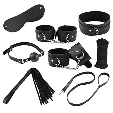 Bed Restraint 8 Pieces Sex Bondage For Adult Couple Sex Cuff Arm And Leg Chain With Handcuff