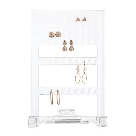 Earring Organizer Acrylic Earring Organizer The Container Store