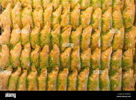 Sobiyet Baklava Turkish Dessert Stock Photo Alamy