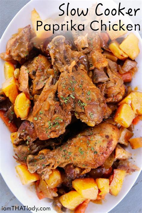 This Slow Cooker Chicken Paprika Isn T Your Normal Type Of Du