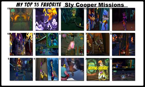 Top 15 Favorite Sly Cooper Missions By Flameknight219 On Deviantart