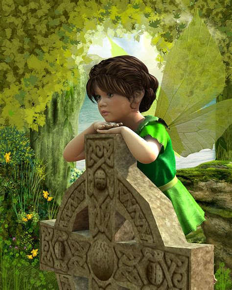 The Celtic Fairy Digital Art By Jayne Wilson