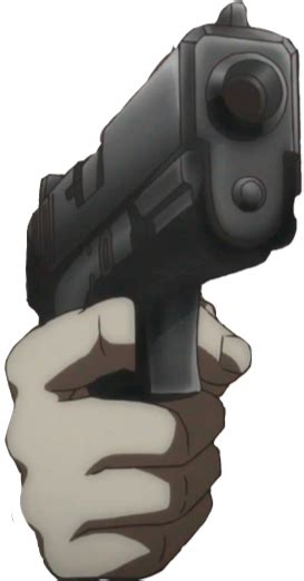 Anime Hand Holding Gun Meme 10lilian