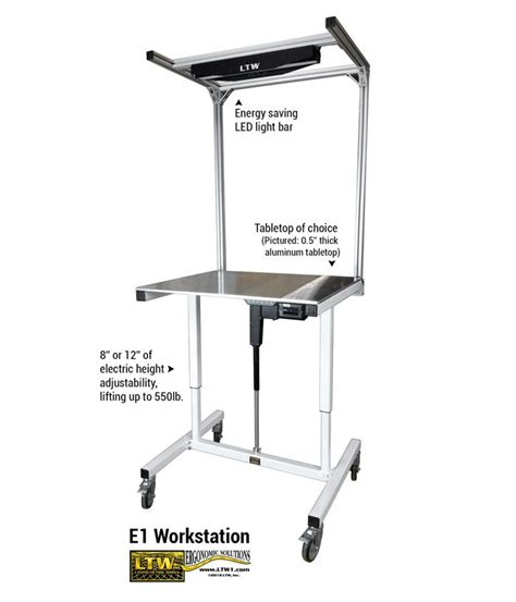 E1 Workstation Ergonomic Workstations Ltw Ergonomic Solutions