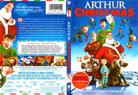Arthur Christmas 2011 R1 Slim Dvd Cover Dvdcovercom