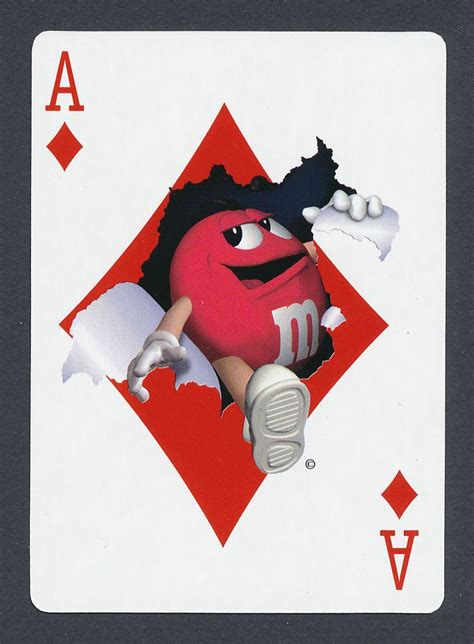 There are 5793 ace card for sale on etsy, and they cost $9.11 on average. M&M's candy playing card single swap ace of diamonds - 1 ...