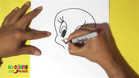 Como Dibujar A Piolin How To Draw Tweety Looney Tunes Youtube