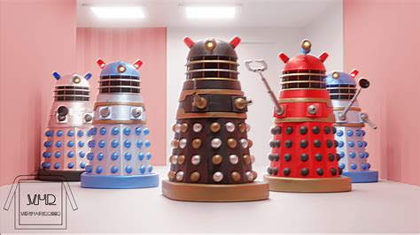 Renders Of Some Daleks Ive Made Classic Imperials Genesis And