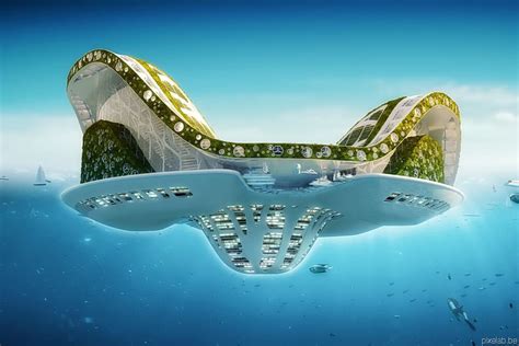 Lilypad A Floating Ecopolis For Climate Refugees Futuristic