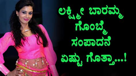 Lakshmi Baramma Gombe Neha Gowda Salary Secrete Reveled Lakshmi