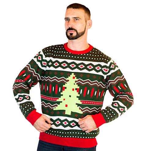 Ugly Christmas Sweater Christmas Tree Swag Unisex
