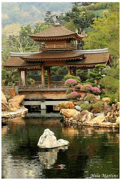 Japanese Garden Zen Gardens Chinese Japan China