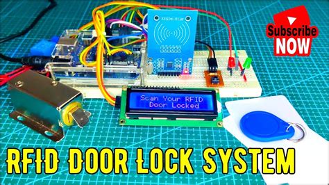 How To Make Rfid Based Door Lock System Using Arduino Uno And Rfid Module