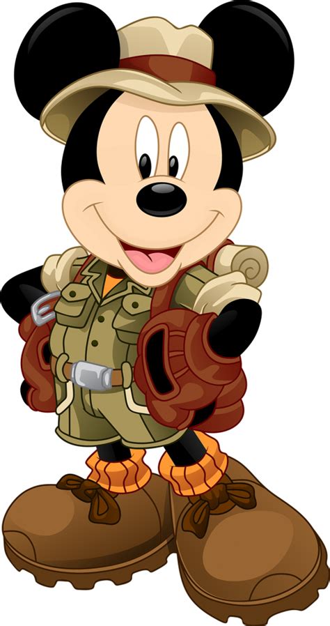 Mickey Safari Character Png