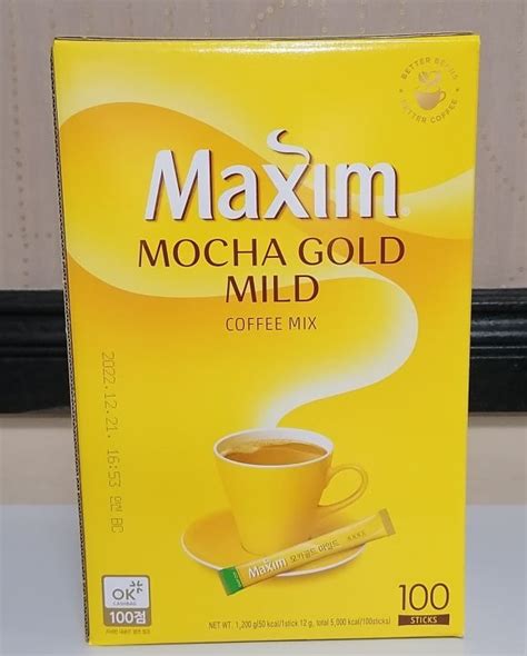 Maxim Mocha Gold Coffee 1box 100 Stick Lazada Ph