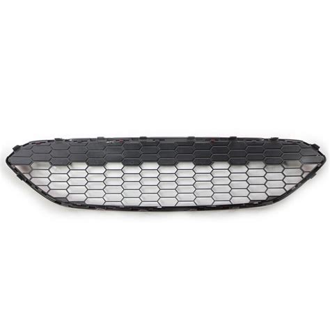 Car Auto Front Bumper Honeycomb Grille New Abs For Ford Fiesta Mk75