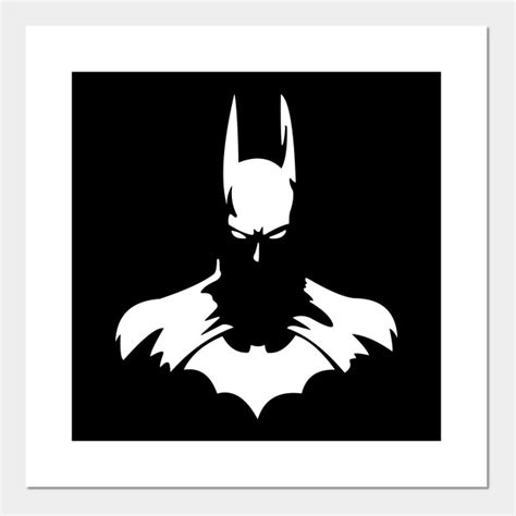 Batman Silhouette Batman Posters And Art Prints Teepublic