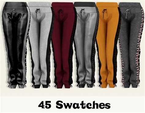 Lumysims Laced Sweatpants Sims 4 Downloads