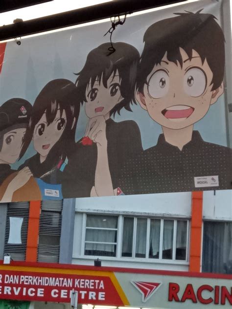 Wtf Deku Cudded His Hair Dyed It Black And Now Works For Dominos