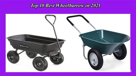 Top 10 Best Wheelbarrow In 2021 High Quality Best Wheelbarrow Youtube