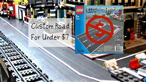 How To Make A Custom Lego Road For Under 7 Youtube