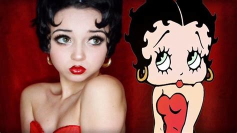 Makeup Tutorial On How To Transform Yourself Into Betty Boop ベティ・ブープ