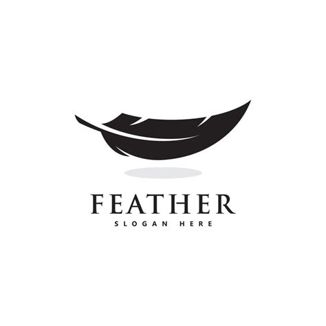 Feather Logo Icon Design Vector Symbol 7318169 Vector Art At Vecteezy