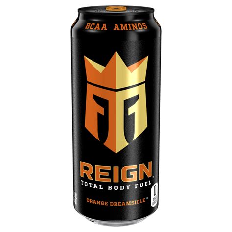 Reign Total Body Fuel Orange Dreamsicle Performance Energy Drink 16
