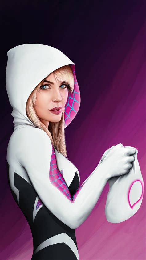 Gwen Stacy Superheroes Artist Artwork Digital Art Hd 4k