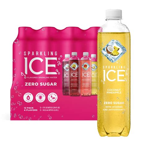 Buy Sparkling Ice Pink Variety Pack Flavored Sparkling Water Zero
