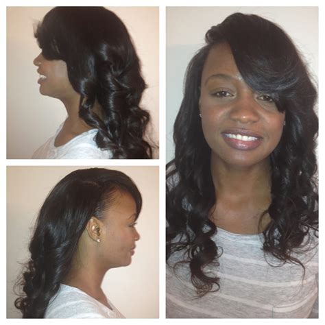 Deep Side Part Sew In Yelp