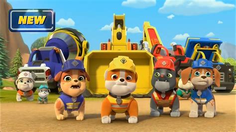 Paw Patrol Sub Series Of Rubble Crew Preview Coming Up Stick