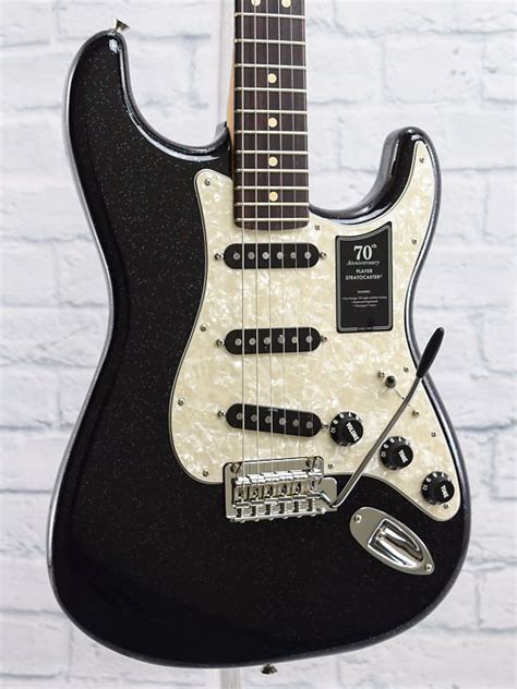 Fender 70th Anniversary Player Stratocaster Nebula Noir Reverb