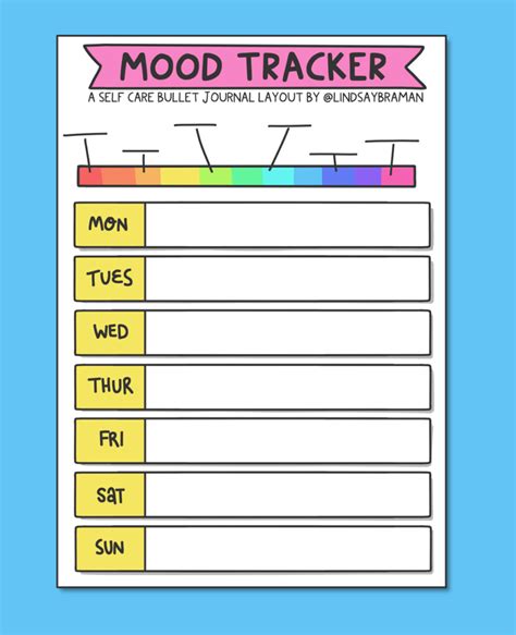 Bullet Journal Mood Tracker A Mental Health Therapist S Take