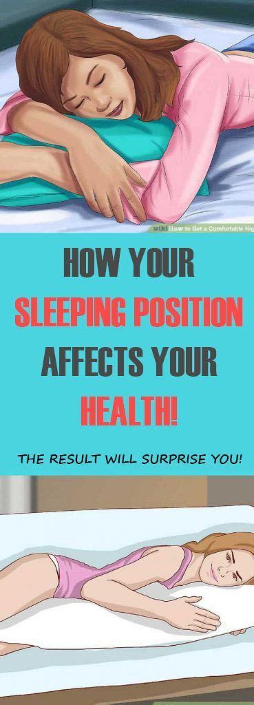 How Your Sleeping Position Affects Your Health Sleeping Positions