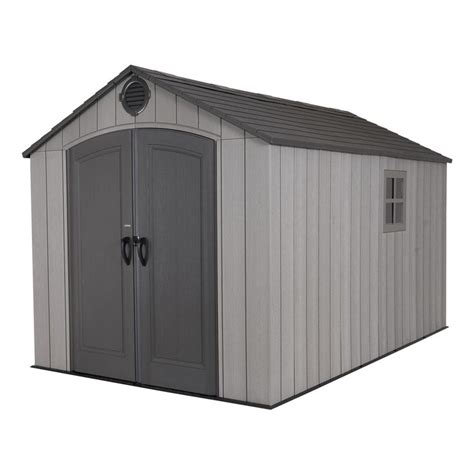 Lifetime 8ft X 125ft 24 X 38m Simulated Wood Look Storage Shed