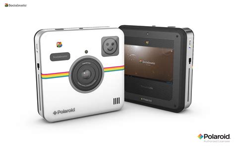 Polaroids Socialmatic Is A Hybrid Digitalinstant Camera Technesstivity