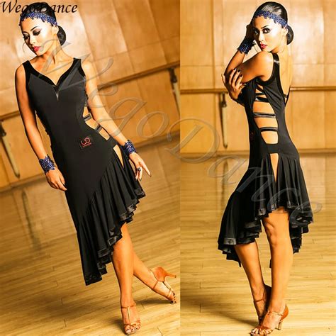 High Quality Professional Woman Sexy Latin Dance Costumes New