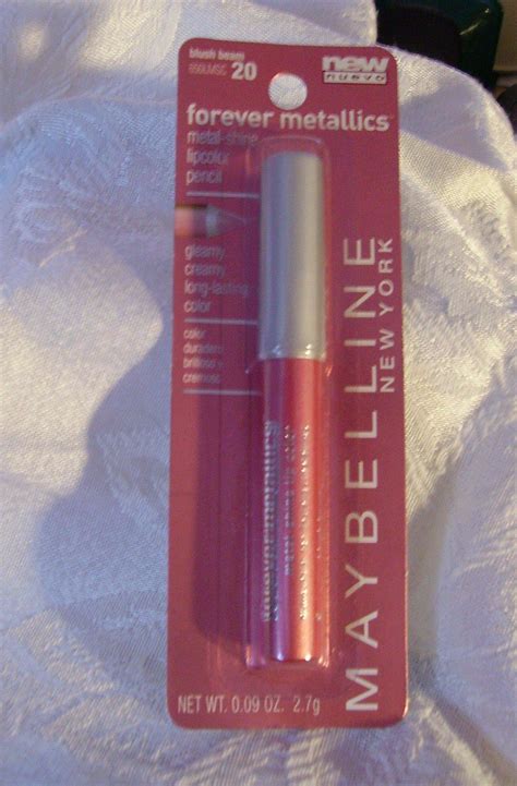 Maybelline Forever Metallics Metal Shine Lipcolor Pencil Blush Beam 20