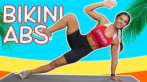 Beautiful Bikini Abs 👙 8 Moves For Outstanding Abs Follow Along Ab Workout Youtube