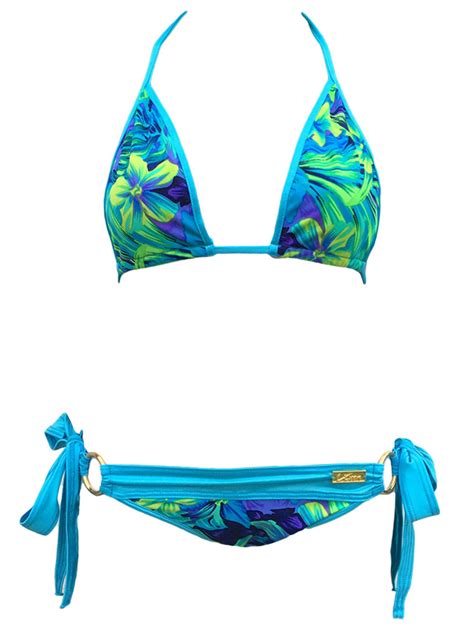 Tropical Turquoise Bikini Watervixenswim