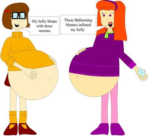 Velma And Daphnes Ballooning Mentos Inflation By Angry Signs On Deviantart